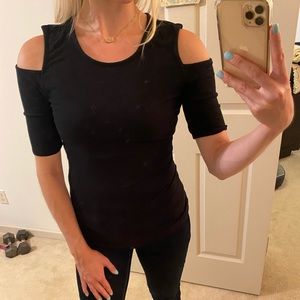 Express Brand Chic Cutout Top